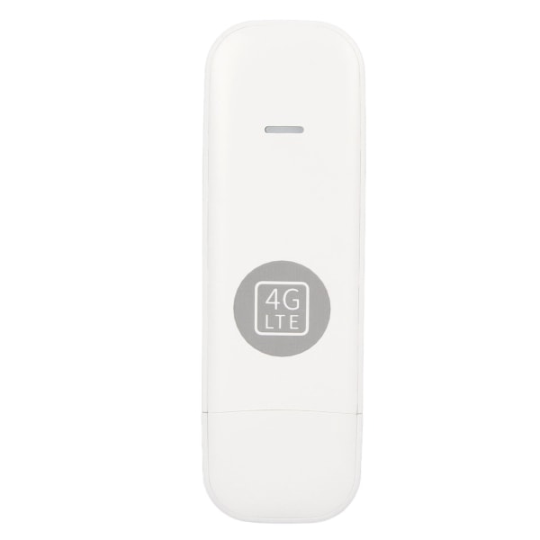 4G LTE USB WiFi-modem med SIM-kortplats Höghastighetsupplåst Bärbar 4G-router Travel Hotspot Worldwide Universal White