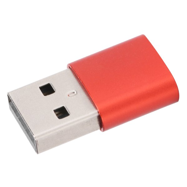TypeC-sovitinmuunnin naaras- USB uros pikalataustietokoneen laajennuksen tarvikkeet (punainen)