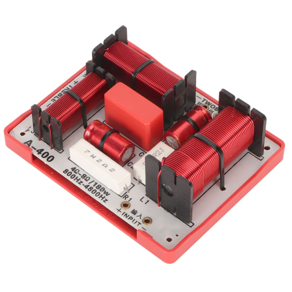 4-vejs crossover filter PCB 1 diskant 1 alt 2 bas lyd frekvensdeler til KTV højttalere 180W