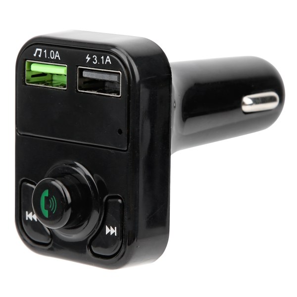 BTX3 12‑24V Bluetooth bil FM-sender Dobbel USB MP3-spiller håndfri stereolyd