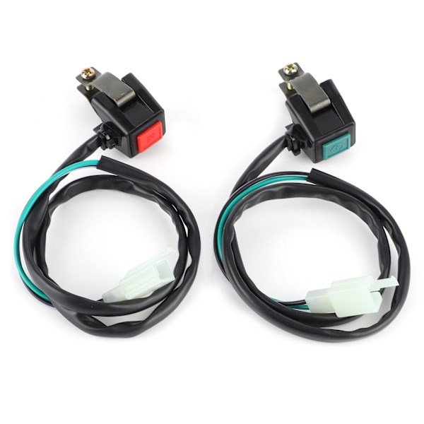 Universal Motorcykel Starter Kill Switch Styr Tænding Dobbelt Knap 22mm Passer til Yamaha ATV Dit Bike