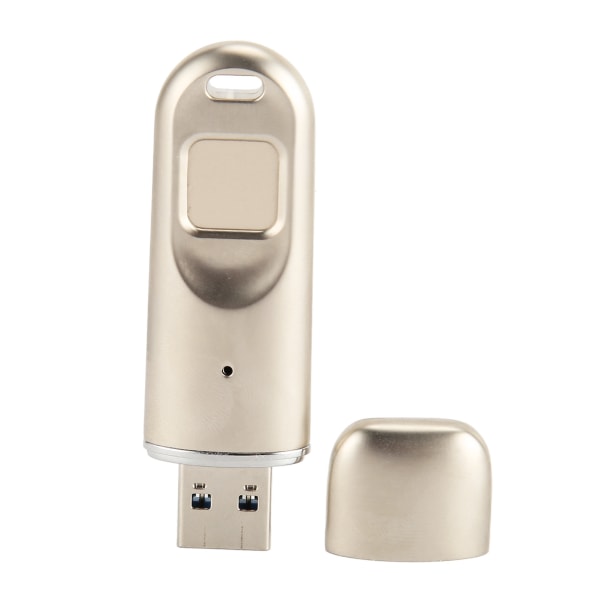 Fingeravtryckskryptering U Disk USB3.0 Höghastighets exakt igenkänning Metall Fingeravtryck USB -minne för Windows 32GB