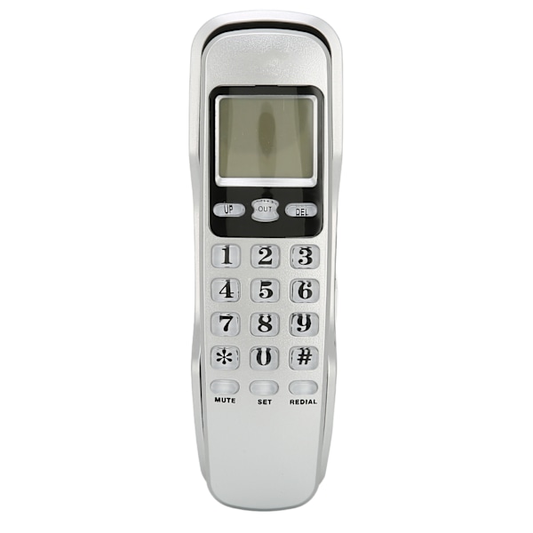 KXT888CID fast telefon med sladd med LCD-skärm - Silver