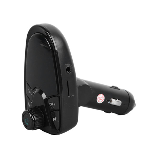 USB Billaddare Stor Skärm Dubbla USB-Portar Snabbladdning Handsfree Samtal FM-Sändare Bluetooth MP3