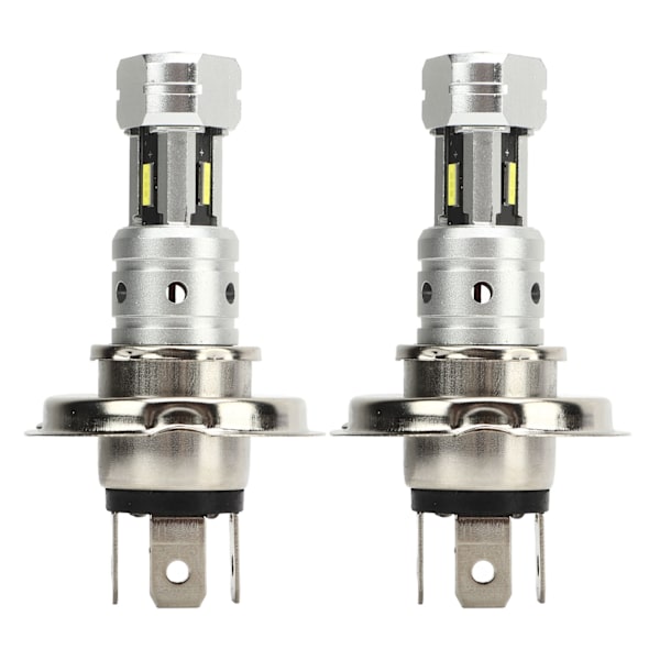 2 stk. 100W H4 LED-motorcykelforlygtepære 360 graders superlys CSP-chip energibesparende udskiftning til Suzuki hvidt lys 6000K