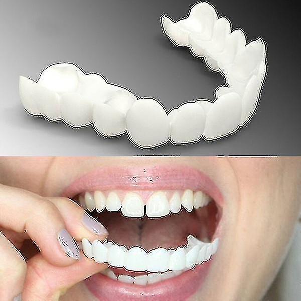 1mor supérieur/inférieur Comfort Fit Flex blanchissant les prothèses dentaires inférieures Lower teeth