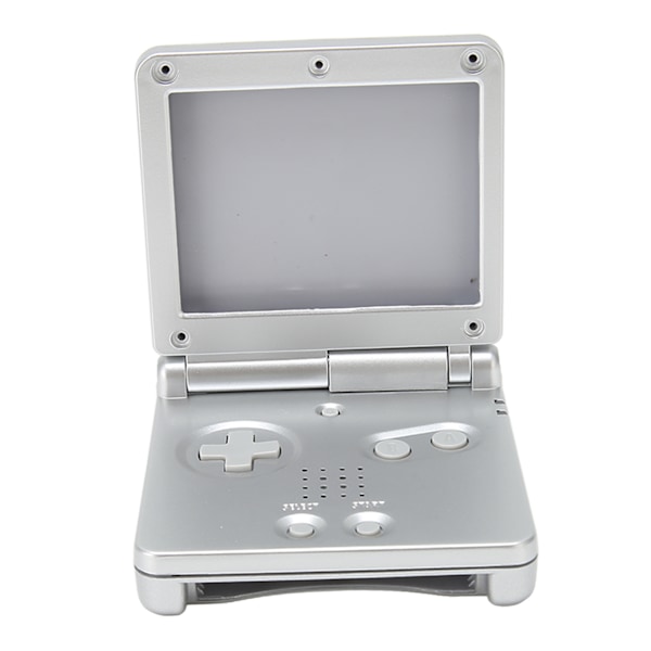 Spillkonsoll Shell for GBA SP Erstatningshele deler Hus Shell Case med knapper for Gameboy Advance SP Silver