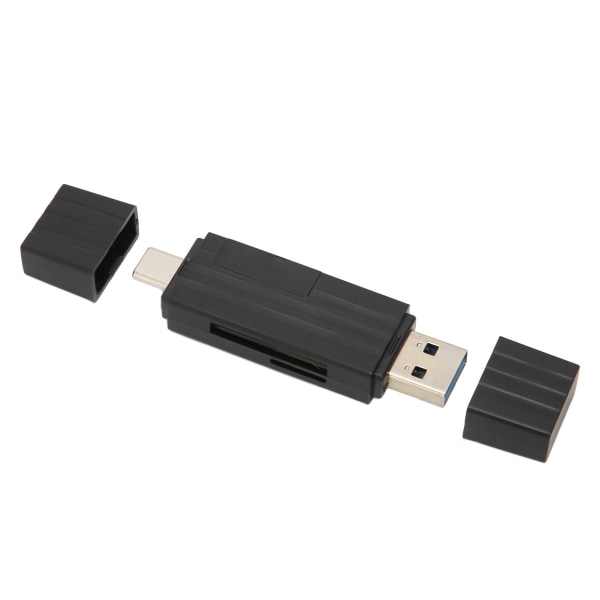 Multifunktionskortlæser Bærbar højhastigheds Type C USB3.0-kortlæser Hukommelseskort-lagerkortlæser
