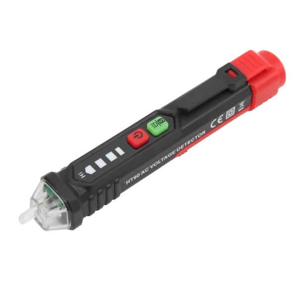 Elektrisk testpenna Multifunktion Intelligent Identifiering Låg strömförbrukning LED-ljus Kretsprovningspenna