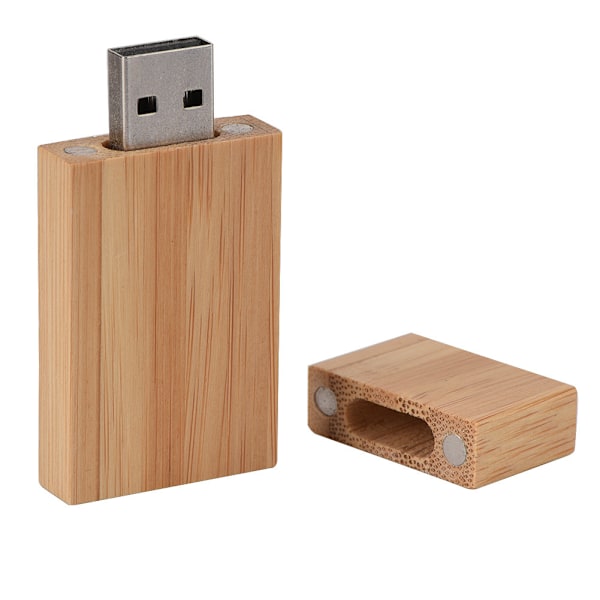 Puinen USB-muistitikku 8GB - Luova ja tyylikäs