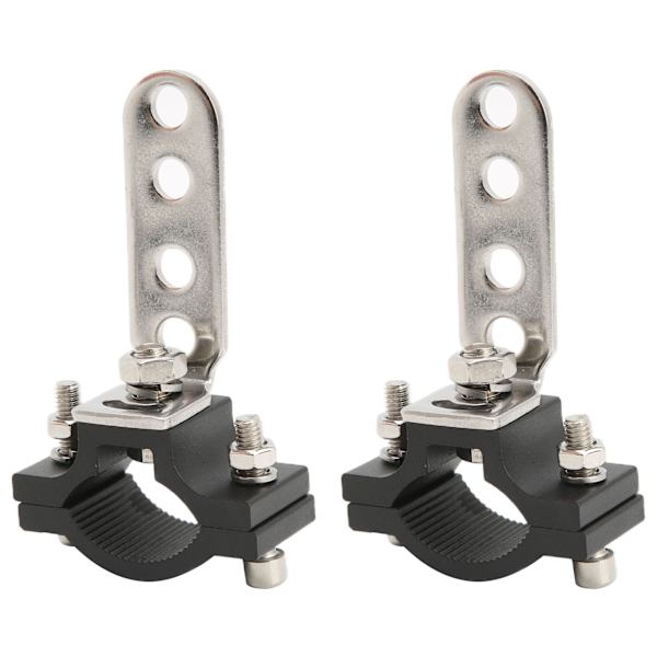 LED Lys Bar Braketter 1.2in Bull Bar Rør Arbeidslampe Monteringsklemme for Motorsykkel Lastebil SUV ATV