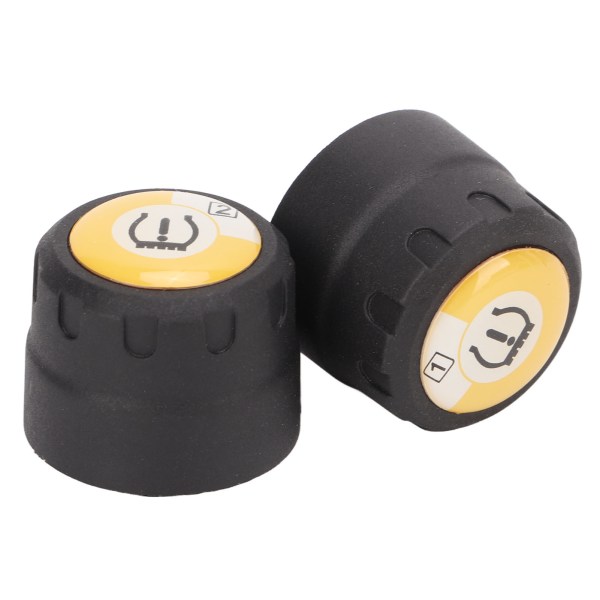Bluetooth TPMS 2 Ulkoinen anturi Rengaspaineen valvontajärjestelmä Reaaliaikainen paineen ja lämpötilan hälytys moottoripyörälle