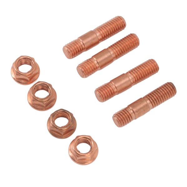 43 mm Turbo Stud Bolt Sæt M10x1,5 Stållegering Høj Styrke Rustfri til T3 T4 T5 T6 Turbolader
