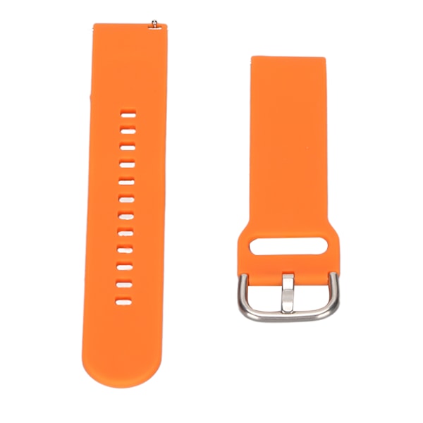 Smartwatch-armband i silikon 20 mm, handledsband i en färg för Amazfit GTS 3 GTS 2 Bip S Bip UOrange