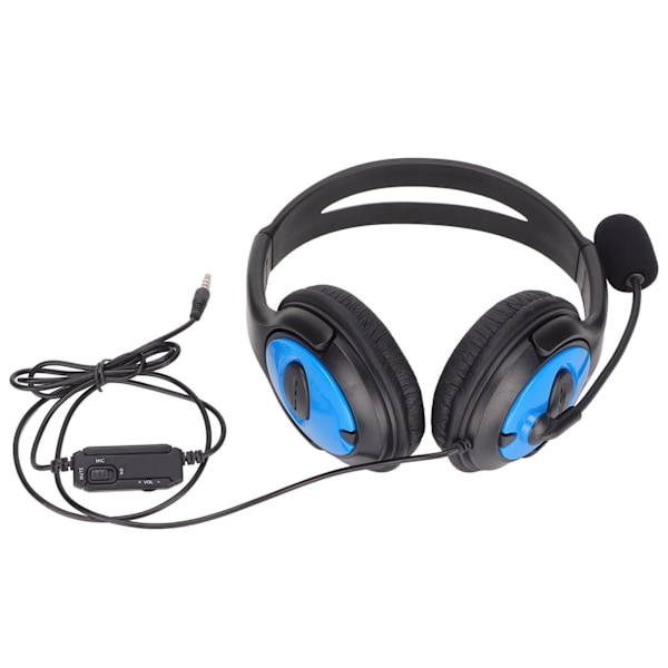 A4 3.5mm Gaming Headset Over Ear Hörlurar med Mikrofon för PC Laptop för PS4 för Xbox One