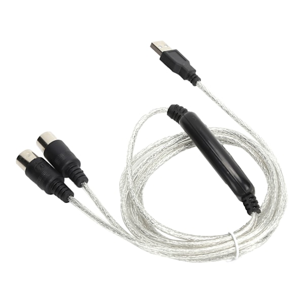 MIDI til USB-kabeladapter - Kompatibel med XP/VISTA/OS X/Windows 7