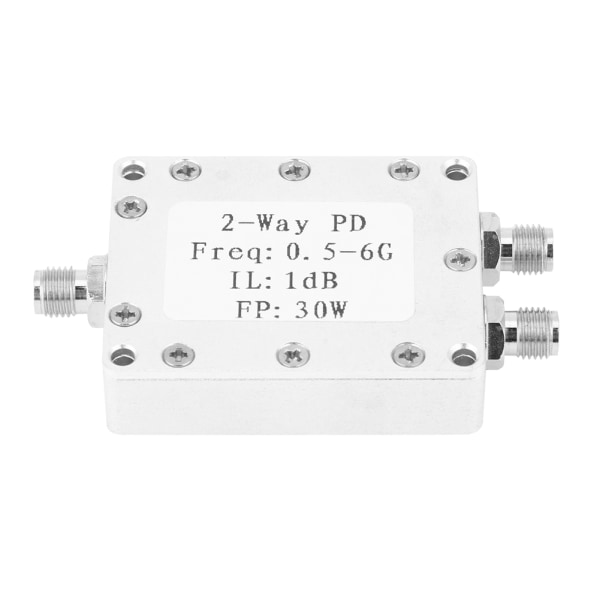 0,5-6 GHz 30 W RF-effektdeler 2-veis effektdeler Signal Power Splitter-modul