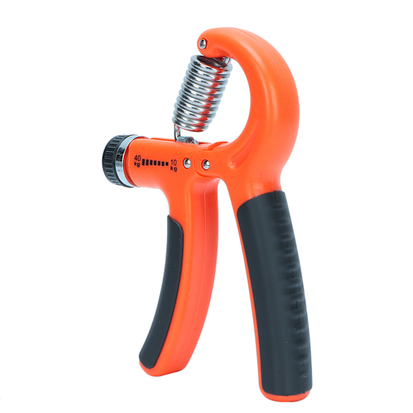 Justerbar Fingertränare för Armmuskelträning Mini Fitnessutrustning Orange 10-40 kg