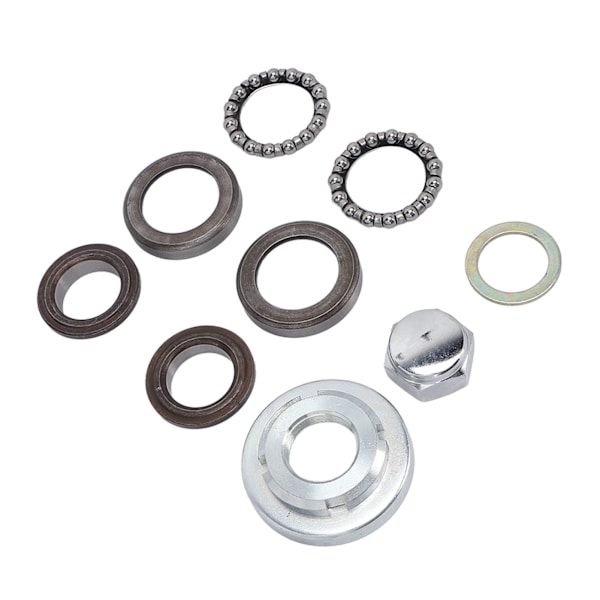 9 stk Motorsykkel Styrelager Kit Aluminium Legering Styrestamme Hode Rullelager Erstatning for CRF50 Z50 Z50R