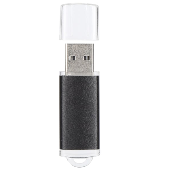 Sort Transparent USB-stick 16GB - Bærbar lagerenhed til PC Tablet