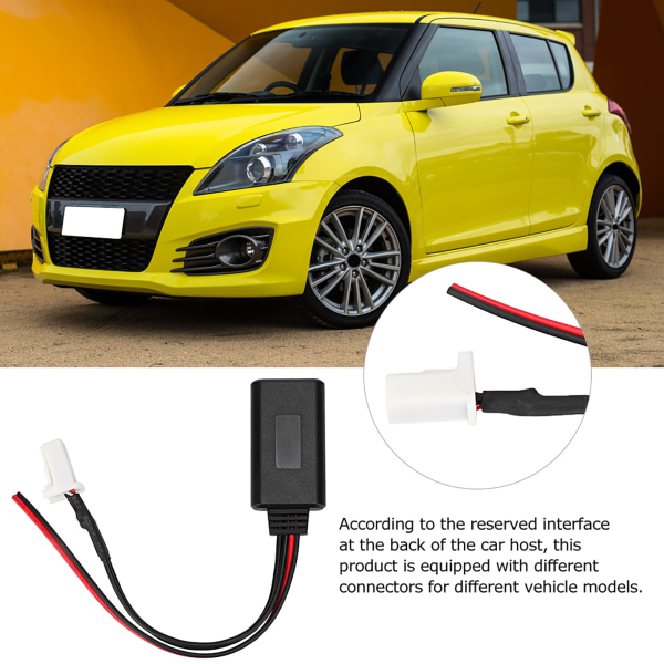 Bluetooth 5.0 Audio Kaapeli Langaton Stereo Musiikkivastaanotin Koti Auto Adapteri Sopii Suzukiin