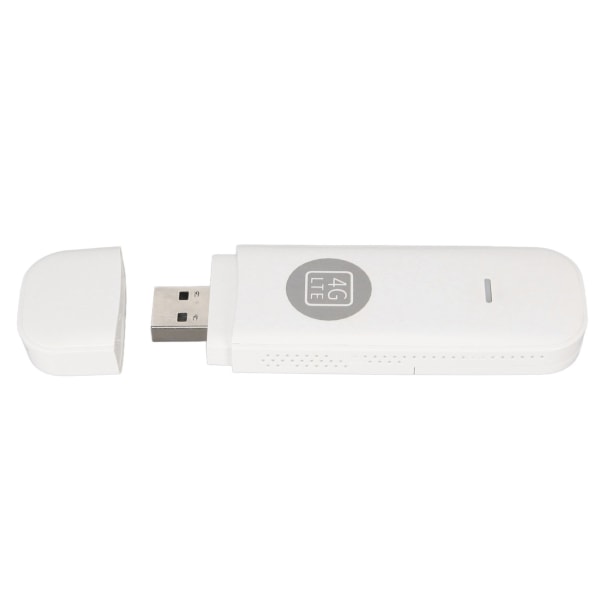 4G LTE USB WiFi-modem med SIM-kortslot Højhastigheds ulåst bærbar 4G-router Travel Hotspot Worldwide Universal White