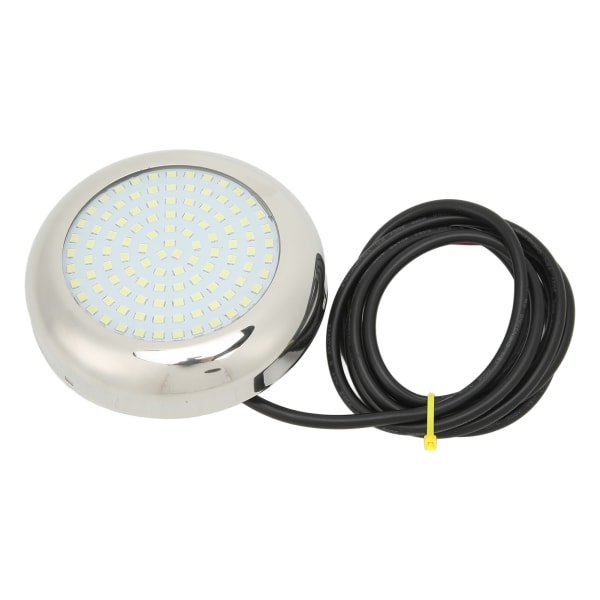 4in 108LED Vedenalainen Valo 12V IP68 Vedenpitävä 135° Valokulma Vedenalainen Venevalaisin Merikäyttöön Valkoinen
