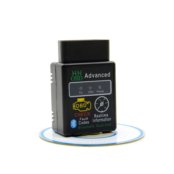 V02H2-1 Bluetooth OBD2 Bil Diagnostisk Skanner Auto Detekteringsskanner