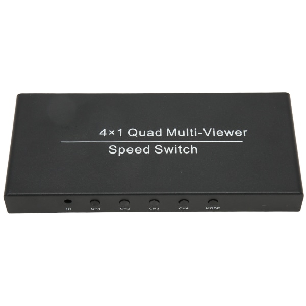 4X1 HD Multimedia Interface Multi Switcher 4 in 1 Out 1080P 60 Hz HD Multimedia Interface Multi Viewer 100-240V EU Plug