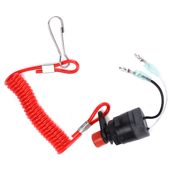 Marine Påhængsmotor Stopkontakt 688‑82575‑01 Nødstop Udskiftning til Yamaha F 9.9HK‑250HK