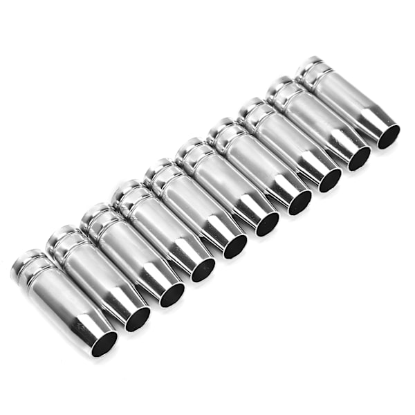 10kpl Kaasusuuttimen Kärki MB15 MB14 12mm Messinkipoltin Suoja Tarvike MAG MIG