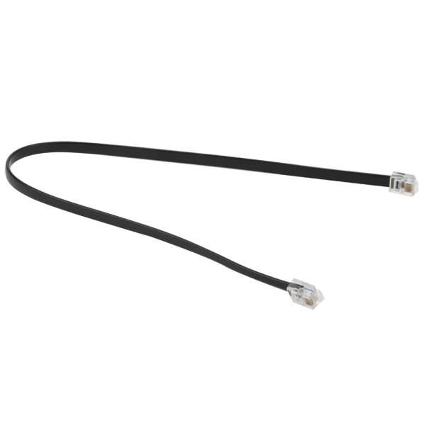 2 stk. 40mm RJ25 6PIN højre knap dobbelt krystalhoved sensor kabel industrielle robotdele