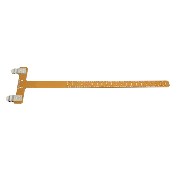 Pilbågssträng Nocking Points Tångar Strängar Knock Set Precis Mätning Ocation T-Form Pilbågskvadrat med Mässingsbeslag Pilspets Guld