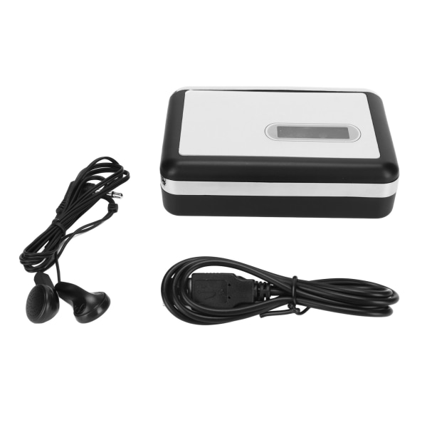Kassettband till MP3-omvandlare Stereo Clear Support FAT FAT32 ExFAT Bärbar USB Walkman Kassettspelare för högtalare
