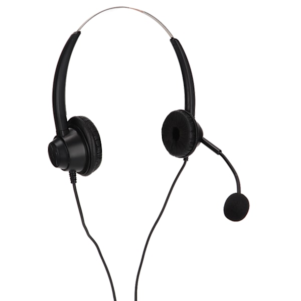H360‑TYPE‑C Binaural Business Headset Dobbeltsidig Headset for Call Center Online Kurs Konferansesamtaler