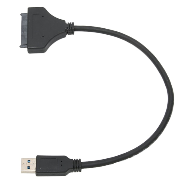 USB til SATA-adapter 6 Gbps overføringshastighet ABS for 2,5 tommer 7‑15 mm HDD SSD med LED-indikator for Windows