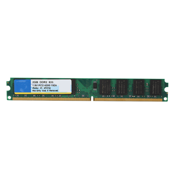 DDR2 2GB 533MHz RAM - Fullt kompatibel med stasjonære hovedkort