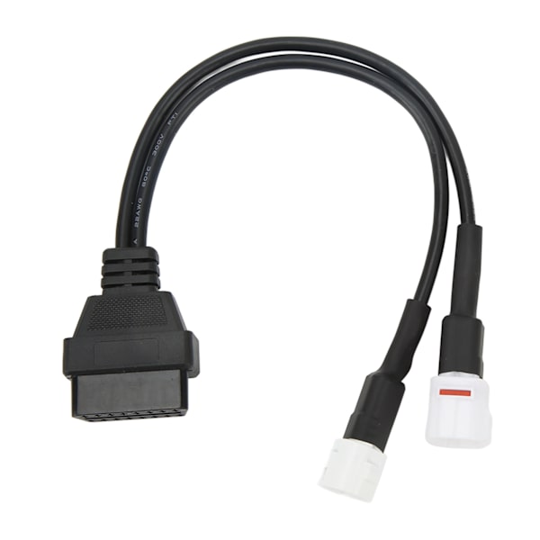 OBD2 till 3-pin och 4-pin Diagnostisk Adapterkabel Läs Motordata Feldetektering för Motorcykel