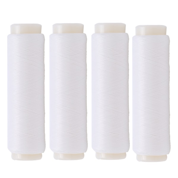 4 stk. 100/200m Usynlig Nylon Fiske Gummibånd Line Høj Elastisk Fisketilbehør Nummer 3