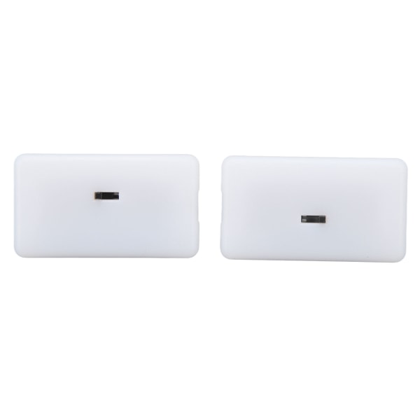 2 stk. LED-lys for bilinteriør 12V 3 farger Lys Erstatning for Tesla Model 3 Model Y Model S Model X