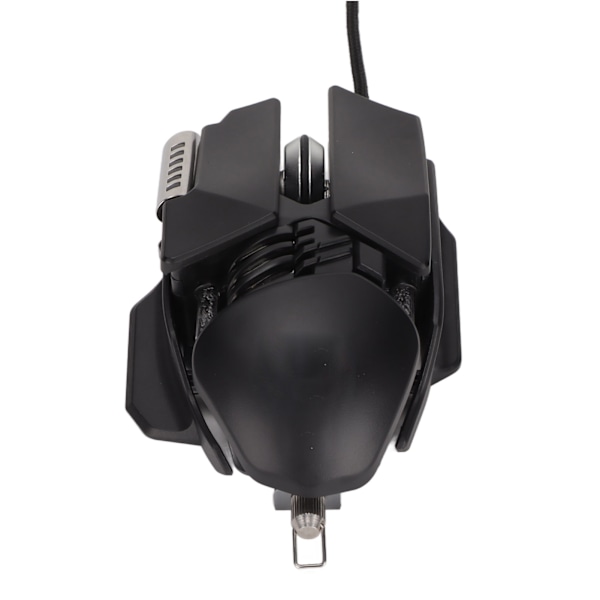 Mekanisk Mus 12800 DPI Ergonomisk Udtrækkelig Justering RGB USB Sort 6D Knap Gaming Kablet Mus