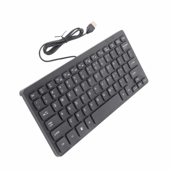 Mini-tastatur USB-kablet Vandtæt Multimedie Kaypad Bærbar bærbart tilbehør K1000