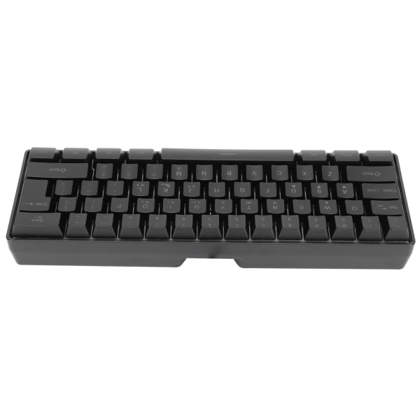 Gaming-tastatur Bærbart baggrundsbelyst 61 taster med kabel, sort USB-pc-tastatur til hjemmekontor-laptop Arbejdsspil