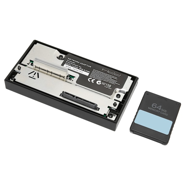 SATA HDD -sovitin PS2 -verkkoadapterisetti FMCB v1.953 muistikortilla 64MB