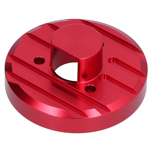 Bilantennebase med monteringsutstyr Pakning Metall Passer for Jeep Wrangler JK/JL 2007‑2017 Rød