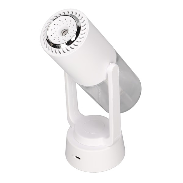 Mini Luftfuktare Negativa Joner Reningsfunktion 40mL/H Sprayvolym Automatisk Rotation Tyst USB Luftfuktare för Fordon