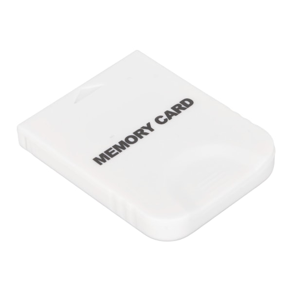 för Wii-minneskort Höghastighets Plug and Play Vitt spelminneskort för spelkonsoltillbehör 32MB (507block)