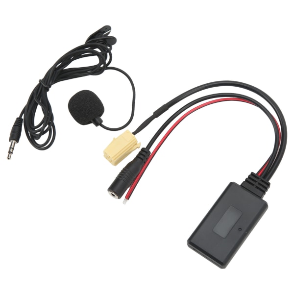 Bil Bluetooth Modul Radio AUX Input Håndfri Opkald Kabel med Mikrofon Erstatning for Alfa Romeo 159