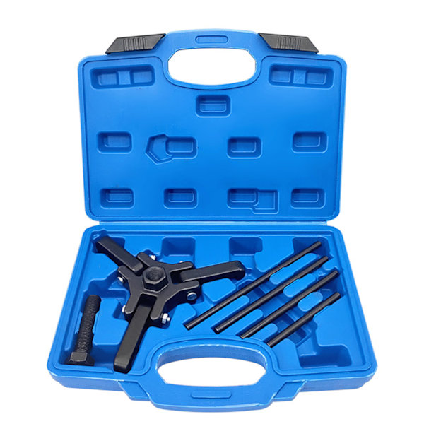 Harmonic Balancer Avdragare 3-grepp Vevaxelremskiva Avtagare Verktyg Harmonic Rattavtagare Kit för 3/8 tum Kvadratiska Drivningar
