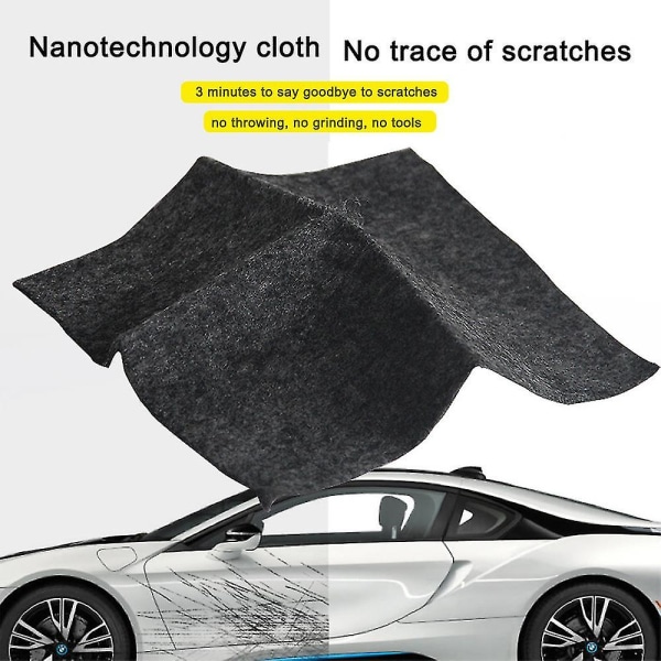 3 stk Nano Sparkle Cloth Bil Ridse Reparationsdug Nano Magic Cloth